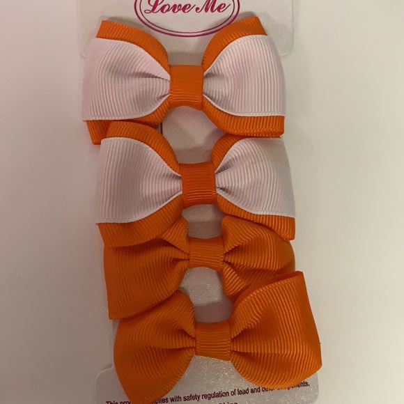 Colorful Grosgrain Bow Clip Set - Picture 5 of 7